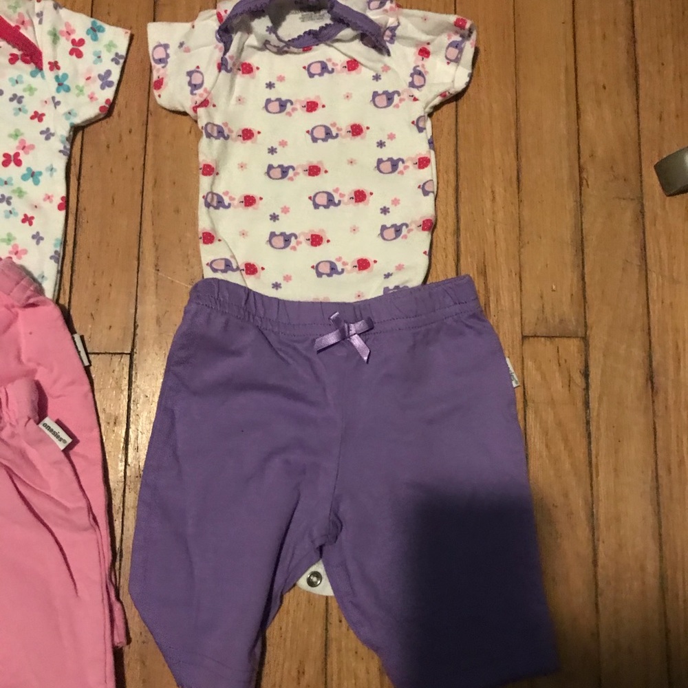 One piece outfit set short sleeve